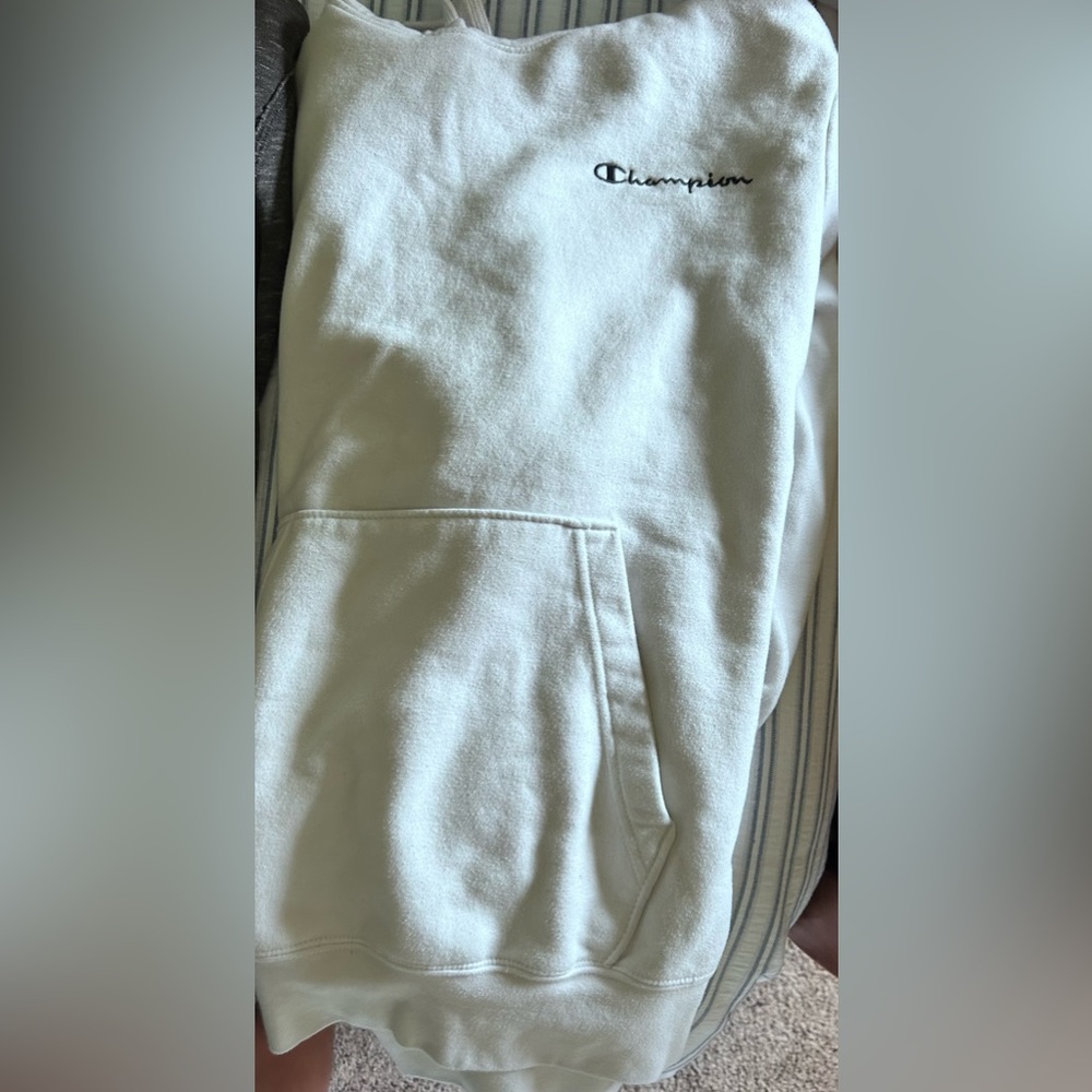 white champion hoodie